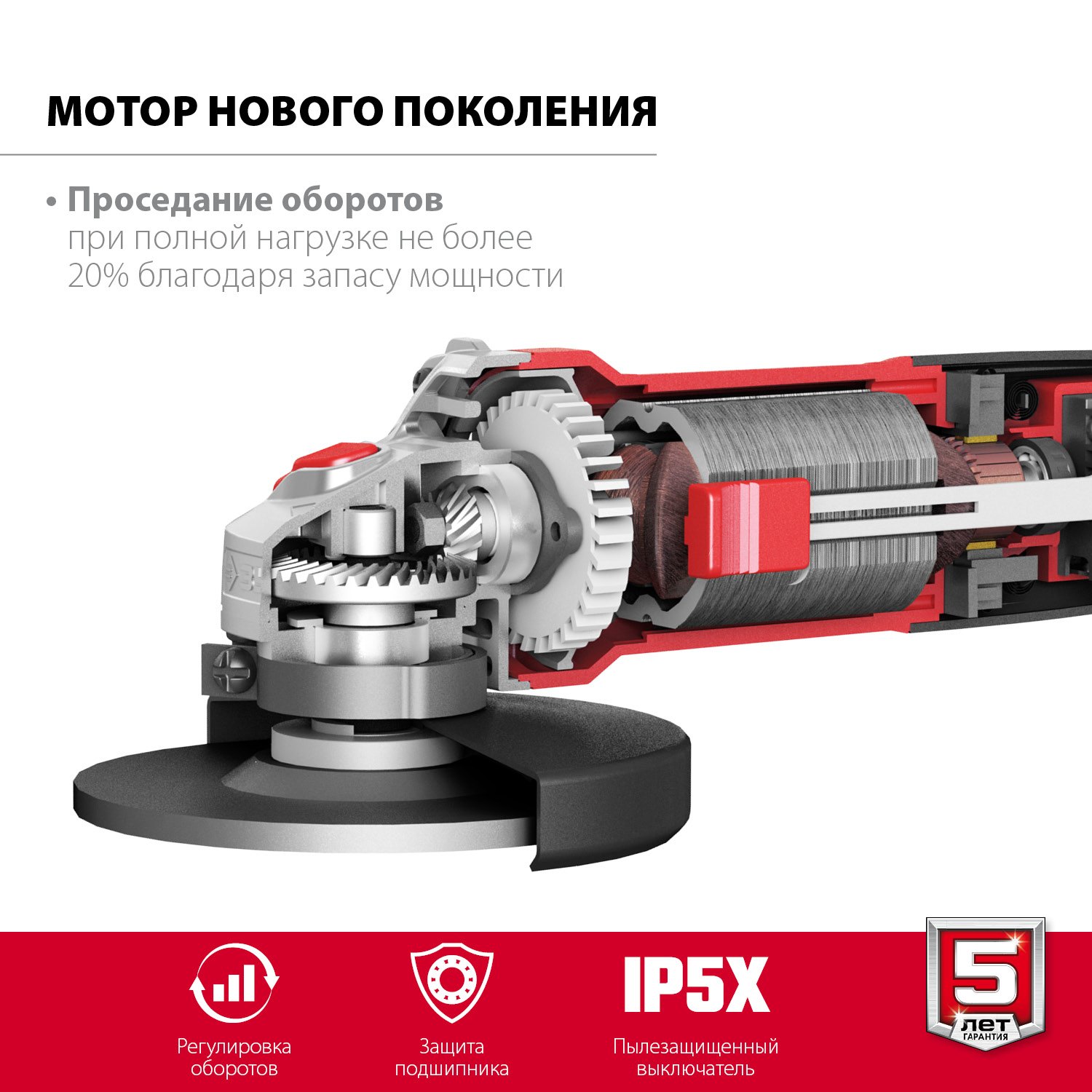 Угловая шлифовальная машина ЗУБР УШМ-125-1105 ЭТ: мощность и точность в работе