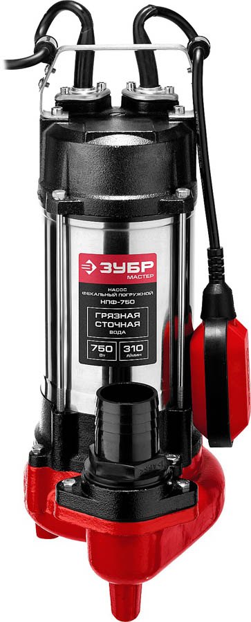 Подключение насоса ЗУБР НПФ-750