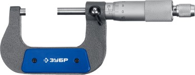 Микрометр механический МК 50 ЗУБР 25-50 мм, 34480-50_z02 Профессионал — Официальный партнер ЗУБР в России
