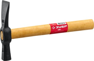 Молоток каменщика ЗУБР 400 г, с деревянной рукояткой, 2015-04_z02 Мастер — Официальный партнер ЗУБР в России