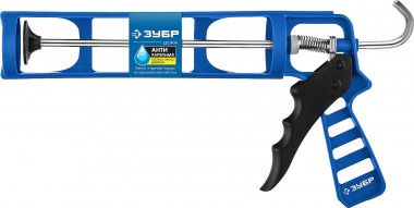 Пистолет для герметика ЗУБР  &quot;Дока&quot;, скелетный, антикапельная система, нейлоновый корпус, 310мл, &quot;ПРОФЕССИОНАЛ&quot;, 06632 — Официальный партнер ЗУБР в России