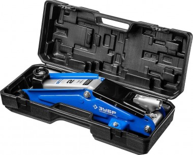 Домкрат гидравлический подкатной T50, 2т, 130-380мм, в кейсе, ЗУБР Профессионал 43052-2-K — Официальный партнер ЗУБР в России