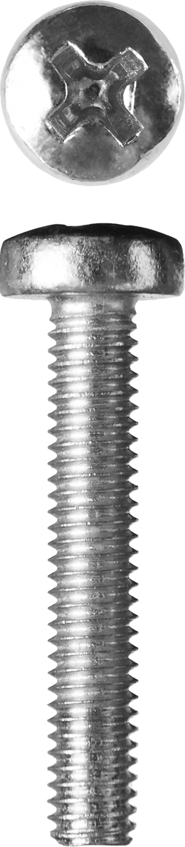 Винт DIN 7985, M3 x 10 мм, 5 кг, кл. пр. 4.8, оцинкованный, ЗУБР — Официальный партнер ЗУБР в России