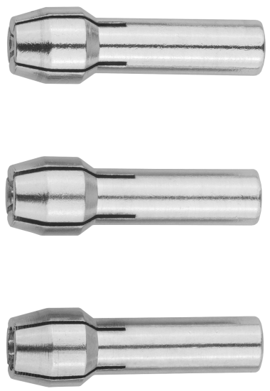 Мини-набор ЗУБР: Цанги хром, 3,2мм-1шт, 2,4мм-1шт, 1,6мм-1шт — Официальный партнер ЗУБР в России