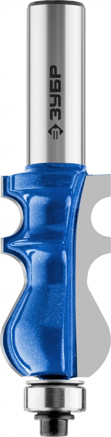 Фреза кромочная фигурная №2, D= 22,2мм, рабочая длина-40,5мм, хв.-12мм, d-12,7мм, ЗУБР Профессионал — Официальный партнер ЗУБР в России