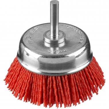 Щетка-крацовка "Зубр"  чашечная для дрели, 75мм "ПРОФЕССИОНАЛ", 35165-075_z02 &mdash; Официальный партнер ЗУБР в России