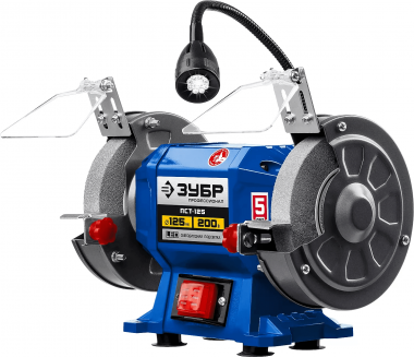 Профессиональный заточной станок, d125 мм, 200 Вт ЗУБР серия «ПРОФЕССИОНАЛ» ПСТ-125 — Официальный партнер ЗУБР в России