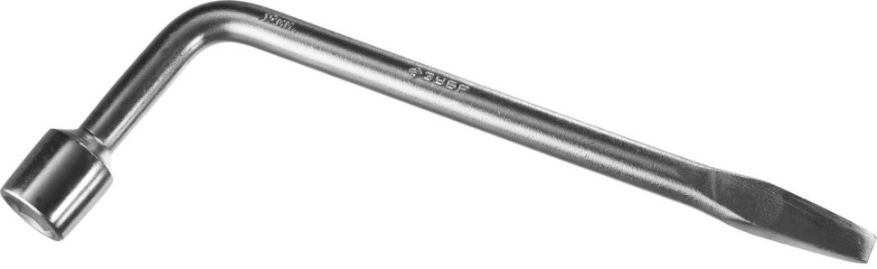 Ключ баллонный Г-образный ЗУБР 21 мм, пруток ?15 мм, хромированный, 2753-21_z02 фото 1 — Официальный партнер ЗУБР в России
