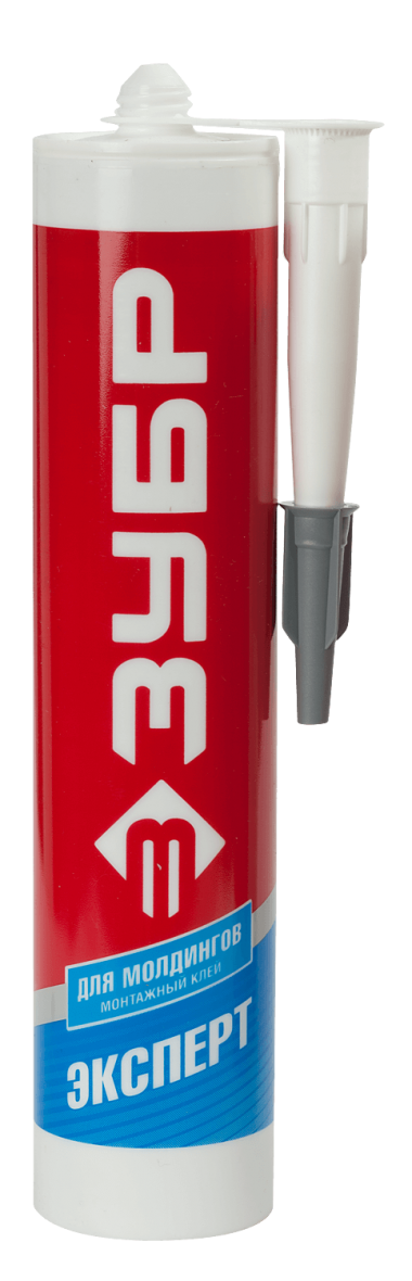 Клей монтажный ЗУБР КМ 700, для молдингов, 300мл — Официальный партнер ЗУБР в России