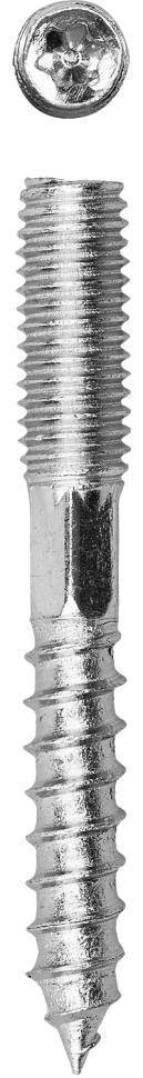 Шпилька сантехническая, шестигранник, Torx 25, М10x100мм, 600шт, оцинкованная, ЗУБР фото 1 — Официальный партнер ЗУБР в России
