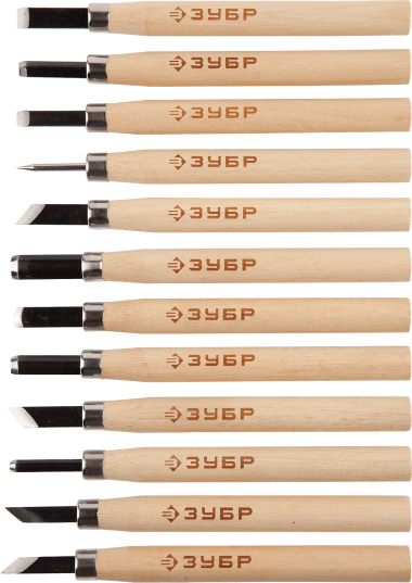 Резцы ЗУБР &quot;ЭКСПЕРТ&quot; фигурные профессиональные, 12шт — Официальный партнер ЗУБР в России