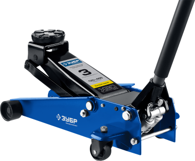 Домкрат ЗУБР &quot;X80&quot;, 3т, 130-465мм  гидравлический, подкатной с быстрым подъемом для СТО, &quot;Профессионал&quot; 43050-3_z01 — Официальный партнер ЗУБР в России