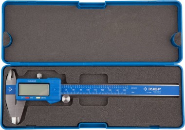 ЗУБР ЭКСПЕРТ, ШЦЦ-I-150-0,01 штангенциркуль цифровой, нерж сталь, пластиковый корпус, 150мм, шаг измерения 0,01мм — Официальный партнер ЗУБР в России