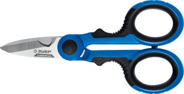 Ножницы электрика универсальные с чехлом ЗУБР НЭУ-15, 145 мм, 23357 — Официальный партнер ЗУБР в России