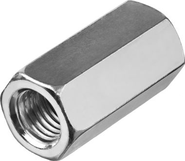 Гайка DIN 6334 переходная, M12, 1 шт, оцинкованная, ЗУБР — Официальный партнер ЗУБР в России