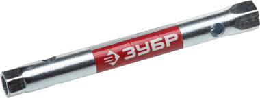 Ключ торцовый ЗУБР &quot;МАСТЕР&quot;, трубчатый двухсторонний, прямой, 8х10мм — Официальный партнер ЗУБР в России
