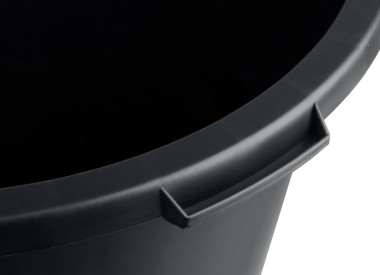 Таз строительный круглый ЗУБР 90 л, ударопрочный пластик, 06095-90_z03 — Официальный партнер ЗУБР в России