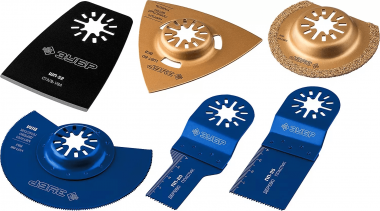 Набор насадок ЗУБР для реноватора НР №6, 6 шт, ПРОФЕССИОНАЛ 15574 — Официальный партнер ЗУБР в России