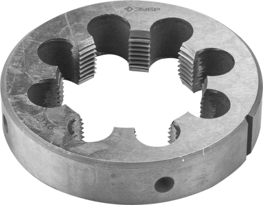 Плашка ЗУБР &quot;МАСТЕР&quot; круглая ручная для трубной резьбы, G 3/4&quot; — Официальный партнер ЗУБР в России