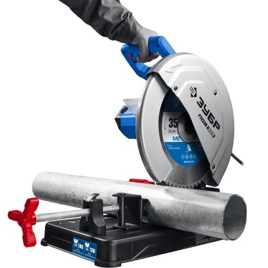 Пила отрезная ЗУБР 355 мм, 2000 Вт, ПОМ-355 Профессионал — Официальный партнер ЗУБР в России