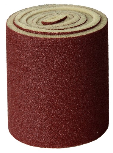 Бобина поролоновая ЗУБР &quot;МАСТЕР&quot; с абразивным покрытием, Р320, 93х5х1000мм — Официальный партнер ЗУБР в России