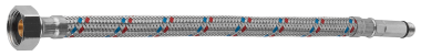 Подводка гибкая ЗУБР для воды, к смесителям, оплетка из нержавеющей стали, удлиненная, г/ш 1,2м — Официальный партнер ЗУБР в России