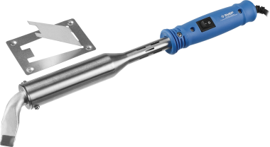 Паяльник ЗУБР &quot;ПРОФЕССИОНАЛ&quot;, с выключателем, пластмассовой рукояткой и долговечным жалом, 200Вт, клин — Официальный партнер ЗУБР в России