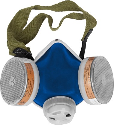 Респиратор противогазовый с фильтрами А1 ЗУБР РПГ-67, 11140_z02 — Официальный партнер ЗУБР в России