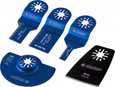 Набор насадок ЗУБР для реноватора НР №5, 5 шт, ПРОФЕССИОНАЛ 15573 — Официальный партнер ЗУБР в России