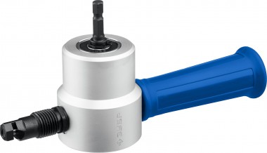 Насадка-ножницы ЗУБР СВЕРЧОК для реза листового металла, в металл. кейсе + запчасти, 23294 — Официальный партнер ЗУБР в России