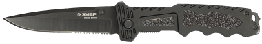 Нож ЗУБР &quot;ПРЕМИУМ&quot; ДИВЕРСАНТ складной тактический, усилен. метал. рукоятка, усилен. лезвие для рубки 6ммх120мм, 265мм — Официальный партнер ЗУБР в России