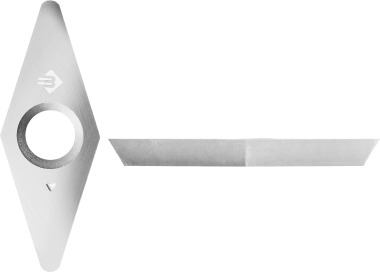 Резец ЗУБР &quot;ЭКСПЕРТ&quot;сменный твердосплавный для набора 18371-H3 тип &quot;Ромб&quot; 27х10мм, 2рабочие грани — Официальный партнер ЗУБР в России