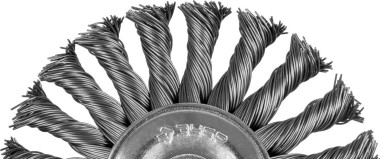 Щетка дисковая для дрели ЗУБР 100 мм, проволока 0.5 мм, 3522-100_z02 Профессионал — Официальный партнер ЗУБР в России