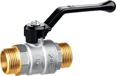 Кран шаровой полнопроходной ЗУБР d=1/2&quot;, ручка, &quot;папа-папа&quot; 51326-1/2 — Официальный партнер ЗУБР в России