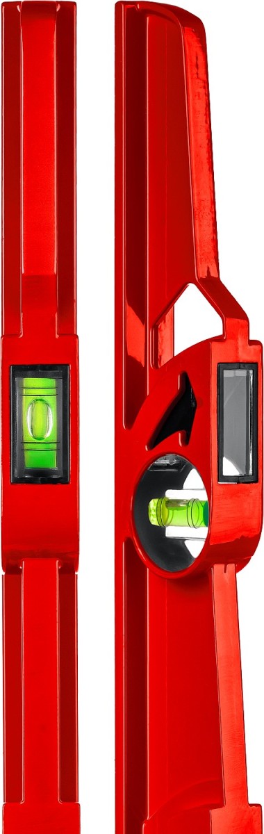 Литой универсальный уровень с зеркальным глазком Рельс ЗУБР 600 мм, 34724-060 — Официальный партнер ЗУБР в России