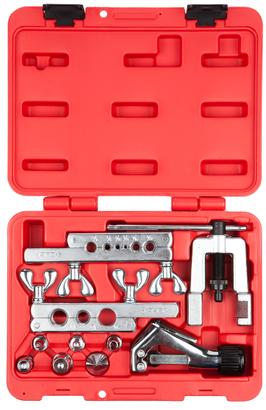 Набор ЗУБР &quot;МАСТЕР&quot; УНИВЕРСАЛ для резки, развальцовки и расширения под пайку труб с толщиной стенки до 1мм, в боксе — Официальный партнер ЗУБР в России