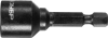 Бита ЗУБР "ПРОФИ" "Нат-драйвер" с торцовой головкой, магнитная, хвостовик E 1/4", L=50мм, 12мм, 1шт фото 1 — Официальный партнер ЗУБР в России