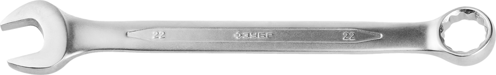 Комбинированный гаечный ключ 22 мм, ЗУБР фото 1 — Официальный партнер ЗУБР в России