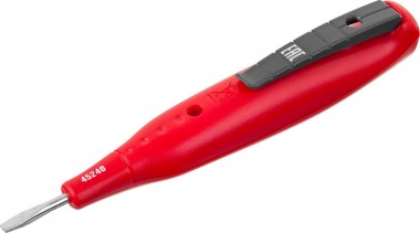 Тестер напряжения ЗУБР &quot;МАСТЕР&quot; цифровой со световым индикатором, 12-220В, 140мм — Официальный партнер ЗУБР в России