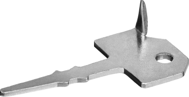 Крепеж Ключ с шипом для террасной доски, 200 шт, 60 х 30 мм, ЗУБР серия «МАСТЕР» — Официальный партнер ЗУБР в России