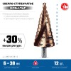 ЗУБР КОБАЛЬТ 6-38 мм, 12 ступеней, винтовая проточка, сверло ступенчатое, Профессионал (29674-6-38-12) фото 3 &mdash; Официальный партнер ЗУБР в России