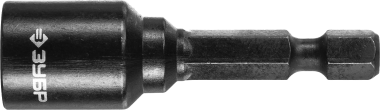 Бита ЗУБР &quot;ПРОФИ&quot; &quot;Нат-драйвер&quot; с торцовой головкой, магнитная, хвостовик E 1/4&quot;, L=50мм, 10мм, 1шт — Официальный партнер ЗУБР в России