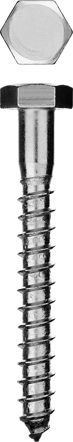 Шурупы ШДШ с шестигранной головкой (DIN 571), 130 х 6 мм, 950 шт, ЗУБР — Официальный партнер ЗУБР в России