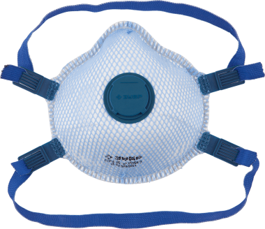 Полумаска фильтрующая ЗУБР &quot;ЭКСПЕРТ&quot; коническая, с внешней сеткой, с клапаном, многослойная, класс защиты FFP3 — Официальный партнер ЗУБР в России