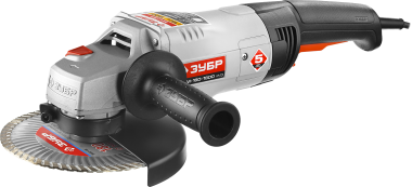 Углошлифовальная машина (болгарка), ЗУБР УШМ-180-1800 ПМ3, плавный пуск, 180 мм, 8000 об/мин, 1800 Вт — Официальный партнер ЗУБР в России