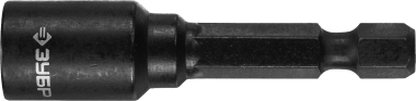 Бита ЗУБР &quot;ПРОФИ&quot; &quot;Нат-драйвер&quot; с торцовой головкой, магнитная, хвостовик E 1/4&quot;, L=50мм, 8мм, 1шт — Официальный партнер ЗУБР в России