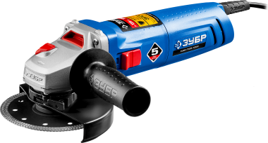 Углошлифовальная машина (болгарка), ЗУБР УШМ-П125-1000, пылезащита, 125 мм, 11000 об/мин, 1000 Вт — Официальный партнер ЗУБР в России
