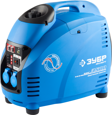 ЗИГ-3500 генератор инверторный, 3500 Вт, ЗУБР — Официальный партнер ЗУБР в России