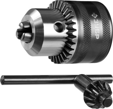 Патрон для станков ЗУБР 3-16 мм, с ключом, 29084-16_z01 Профессионал — Официальный партнер ЗУБР в России