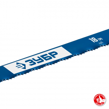 Полотно для ножовки по металлу 18 TPI, 300 мм, 10 шт., Биметалл-18 &quot;ПРОФЕССИОНАЛ&quot;  ЗУБР 15855-18-10_z01 — Официальный партнер ЗУБР в России